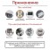 Tundra dowel, type of butterfly, for drywall, nylon, 10x50 mm, 100 pcs