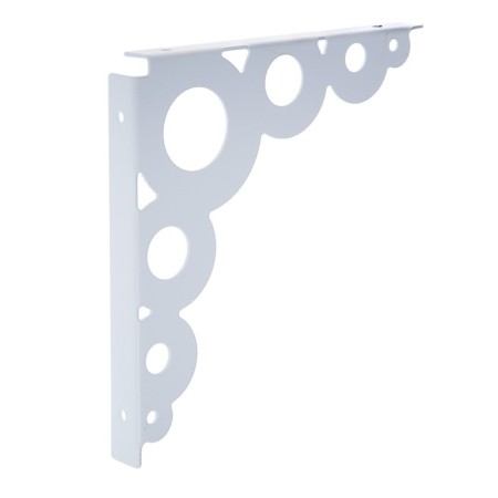 Decorative bracket 182x182 mm, white, 40 pcs