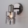 ANSA lamp, 1x40W E14, color black pearls