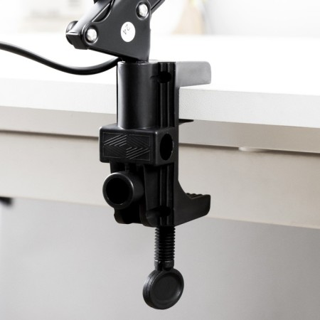Highway lamp style 1x60W E27 Black K-1,8M base+clamp-6