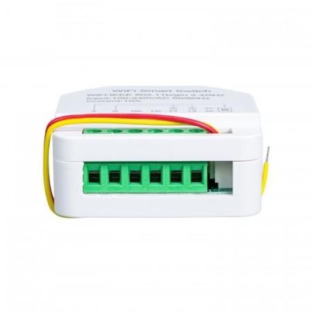 Smart mini relay Sibling PowerSwitch-M2, Wi-Fi, 10A, 220V, two-channel, white-2