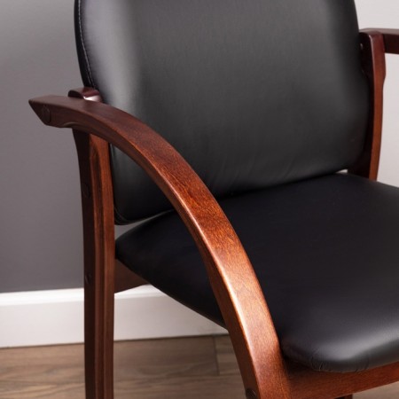 Juno chair eco -leather black/tree-4