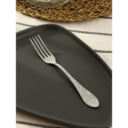 Woodpine fork "Ambassador", h = 20 cm, thickness 2.5 mm, silver color