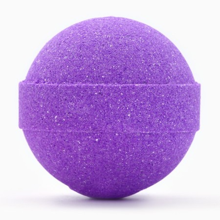 Antistress bath bomb, 130 g, lavender aroma, Beauty Fox-1