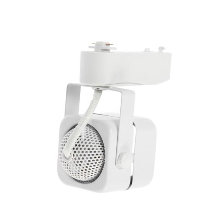 Luazon Lighting track lamp under the GU10 lamp, square, white case-2