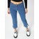 Women's cool jeans with a high -waist of blue, size 44