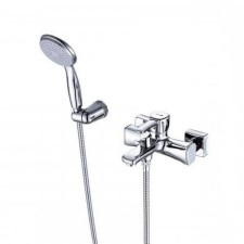 Lemark Evitta LM0514C bath mixer, single -leaf, pour 182 mm, watering can, chrome