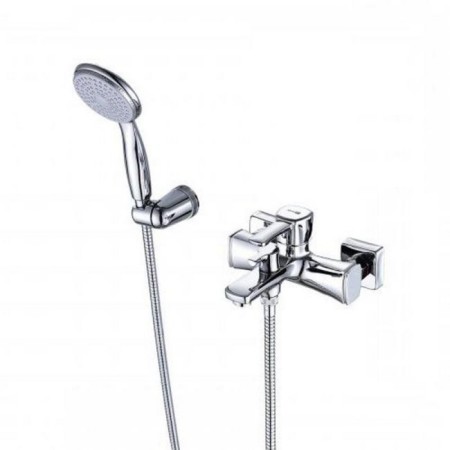 Lemark Evitta LM0514C bath mixer, single -leaf, pour 182 mm, watering can, chrome