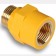 Dielectric coupling Aqualink, 1/2 ", for gas eyeliner, internal/external thread