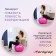 Fitball ONLYTOP, D = 55 cm, 800 g, massage, MIX colors