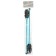 Bulas for rhythmic gymnastics inserted Grace Dance, 46 cm, blue/black color