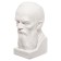 Gypsum figure famous people: Bust of Dostoevsky 13*8.5*10.5 10-194