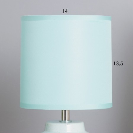Table lamp "Catherine" 1x40W E14 green 13x13x25cm-2