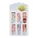 A set of magnetic bookmark for books Calligrata 6 pieces, "anime", mix