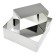 Set of culinary forms "Square", 8x8x4 + 10x10x4 cm