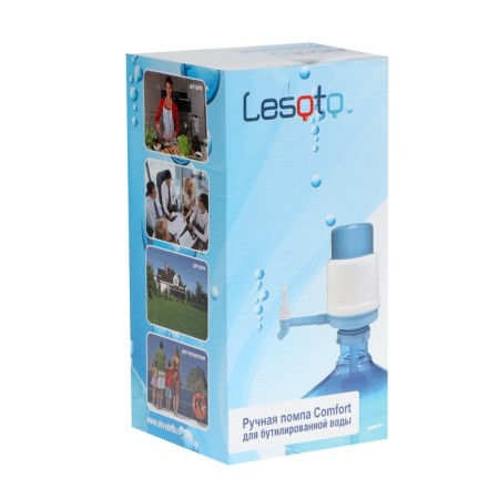 Water for water Lesoto Comfort, mechanical, under a bottle of 11 to 19 l, blue-4