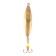 Vertical spinning "Yaman" leech with a tee, size 30 mm, 4.5 g, color nickel