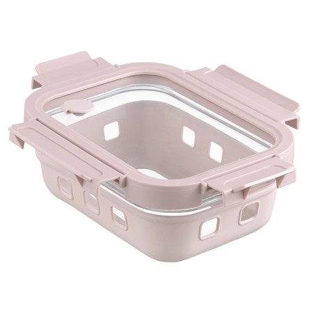 Container for baking, storage and carrying of products in the cover Smart Solutions, 640 ml, pink color-1