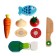 Game box with products "Vegetables and fish" 17x12.5x3.5 cm