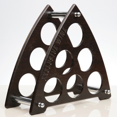 Pyramid bottle stand