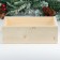 Kashpo wooden 24.5 × 14 × 8 cm "New Year's. Deer in the snow"