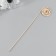 Froll for aromadiffusor from rattan "Spiral in the form of a shell" natural 29 cm