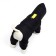 Combineson for animals, winter on fleece, XS (DS 18-20 cm, og 30-32 cm, ok 24 cm), black