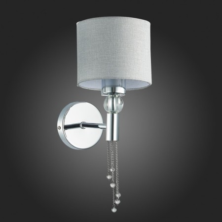 Wall lamp EVOLUCE. Sle105171-01. Primma. 1x60 W, E27, 14x34 cm, color chromium-4