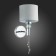 Wall lamp EVOLUCE. Sle105171-01. Primma. 1x60 W, E27, 14x34 cm, color chromium