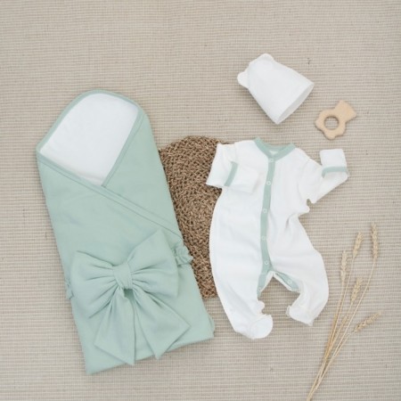 Kinderlitto Kapuchino discharge kit, 4 items, height 50-56 cm, wormwood color