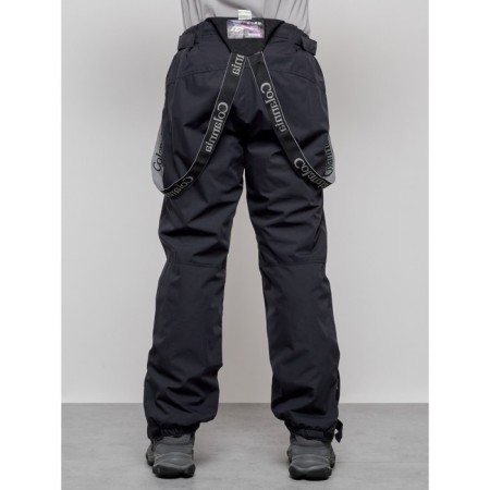 Semi-combineson ski insulated male winter, size 56, dark blue color-7