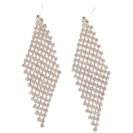 Earrings hanging silver color-1