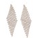 Earrings hanging silver color