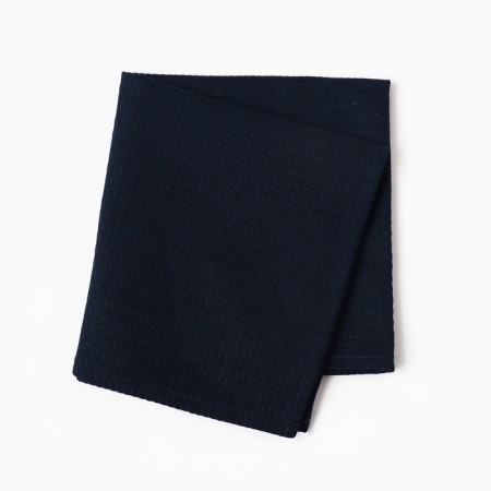 Ethel towel, col. Dark blue, 40x70 cm, 60% flax, 40% HL, 245 g/m2-4