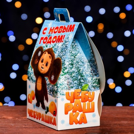 Gift box "Cheburashka", house, 12 x 8.5 x 17.5 cm-3