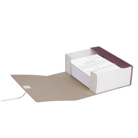 Archive A4 Calligrata, 120 mm, folding, boumville, up to 1000 sheets, burgundy-1