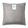 Decorative pillowcase "Ethel" to the leatherette 45x45 cm, gray
