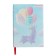 Note book A6, 64 sheets in the Flex Journal line, artificial leather cover, lies, tinted block 80 g/m2, mix