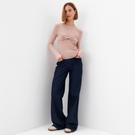 Longsliv Women's Minaku: Casual Collection Taup color, river 42-3
