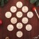 Set of Christmas tree pendants "snakes 2025", 12 pcs, diameter-6.5 cm