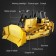 Radio -controlled designer "Construction bulldozer", 2826 parts, scale 1:17