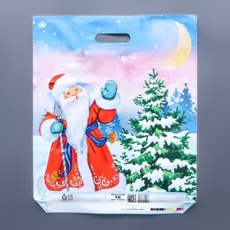 Package "Hello from Frost", polyethylene with a cut pen, 45 x 38 cm, 60 μm-1