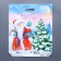 Package "Hello from Frost", polyethylene with a cut pen, 45 x 38 cm, 60 μm