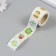 Stick Paper "Ecology. Cartoon" d = 2.5 cm 252 pcs in roll