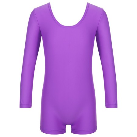 A swimsuit for gymnastics and dancing Grace Dance, p. 38, purple color-7