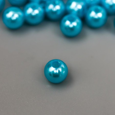 Beads for creativity plastic "turquoise-green" set of 200 pcs d = 0.6 cm-1