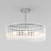 Ceiling light Bogate’s Flamel 374/6, E14, 6x60W, 500x500x380 mm, chromium color
