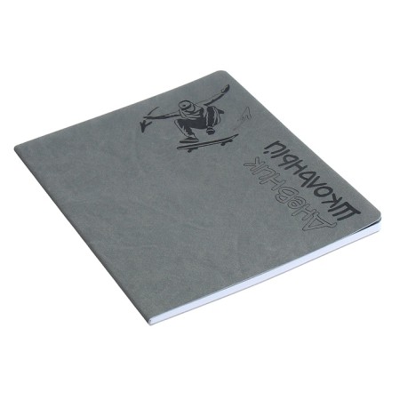 Universal Diary Grade 1-11, 48 sheets "Skateboardist", soft cover of artificial leather, pancake embossing-1