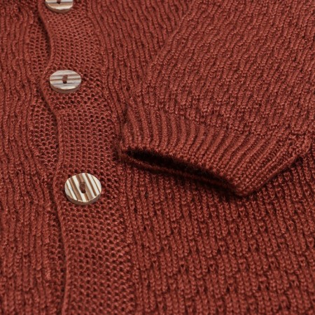 Knitted Kroshka I, r.62-68, coffee-2