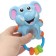 Musical rattle "Elephant", glows, crush me